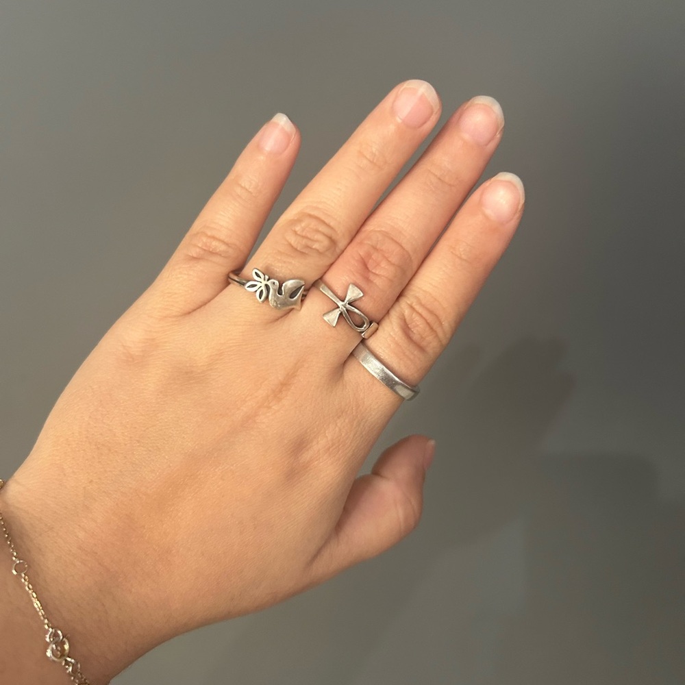 2 Retired James Avery rings